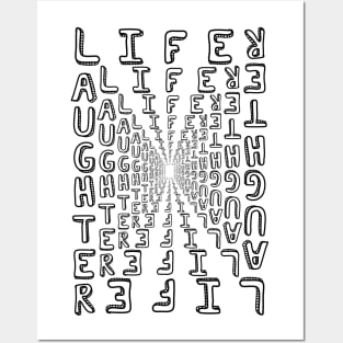 Pencil font, Life and Laughter Posters and Art